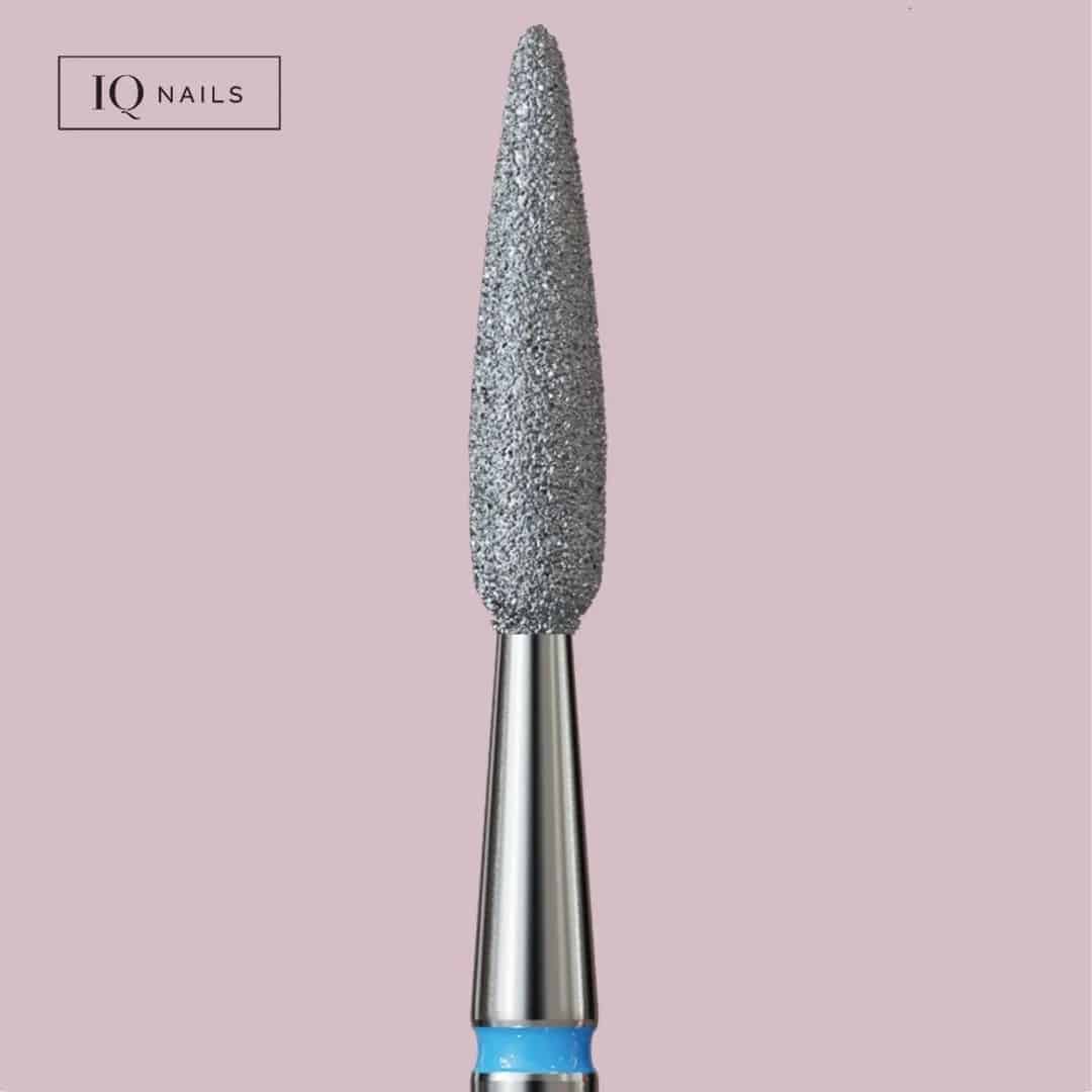 Fraise Diamant Flamme courte pointue F023 - IQ Nails - Profi Nails France